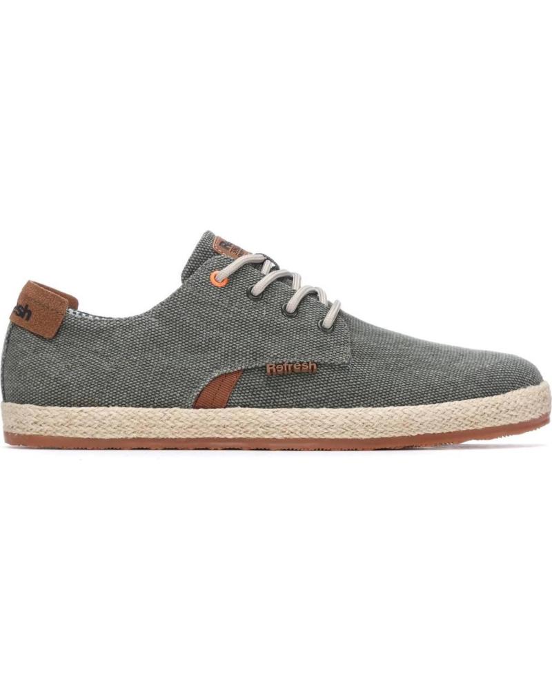 REFRESH ZAPATILLAS REFRESH CASUALES HOMBRE KAKI KAKI