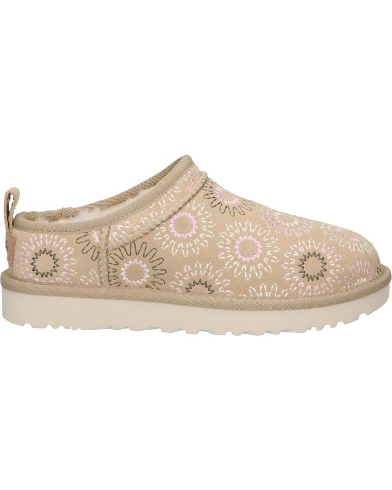 ZUECOS UGG CLASSIC MICRO SUN STITCH MUJER MUSTARD SEED MDSD - MUSTARD SEED