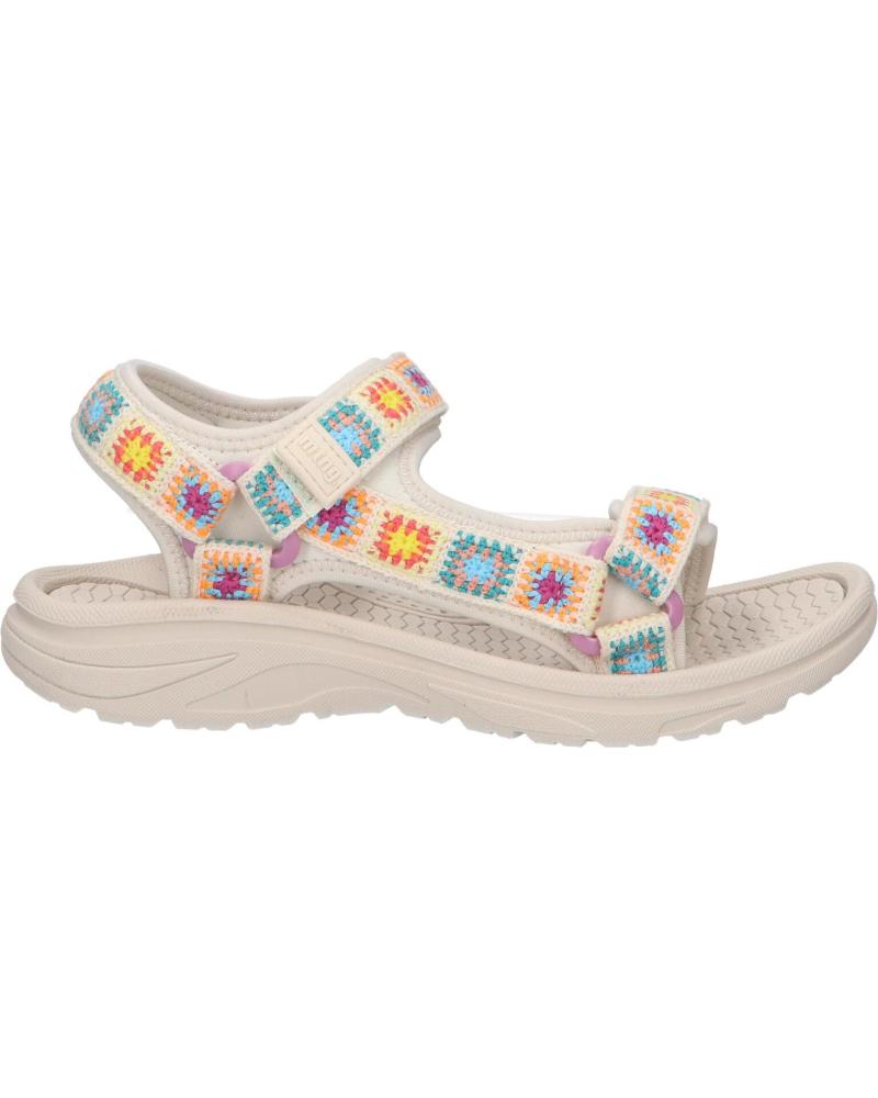 MTNG SANDALIAS MTNG 60804 CROCHETY STRIP MULTICOLOR NEOPRENO C60053 - CROCHETY STRIP MULTICOLOR - NEOPRENE