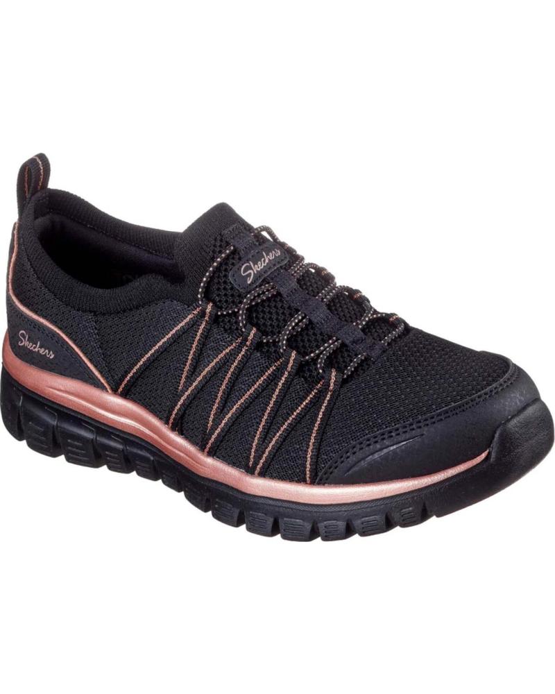 SKECHERS ZAPATILLAS SKECHERS GRACEFUL - PURECRUSH MUJER NEGRO NEGRO