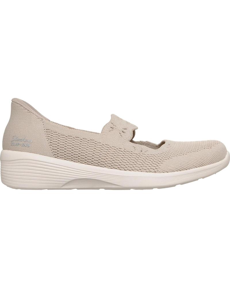 SKECHERS SKECHERS SLIP-INS ARYA SUBTLE GLEAM ZAPATILLAS MUJER NATURAL