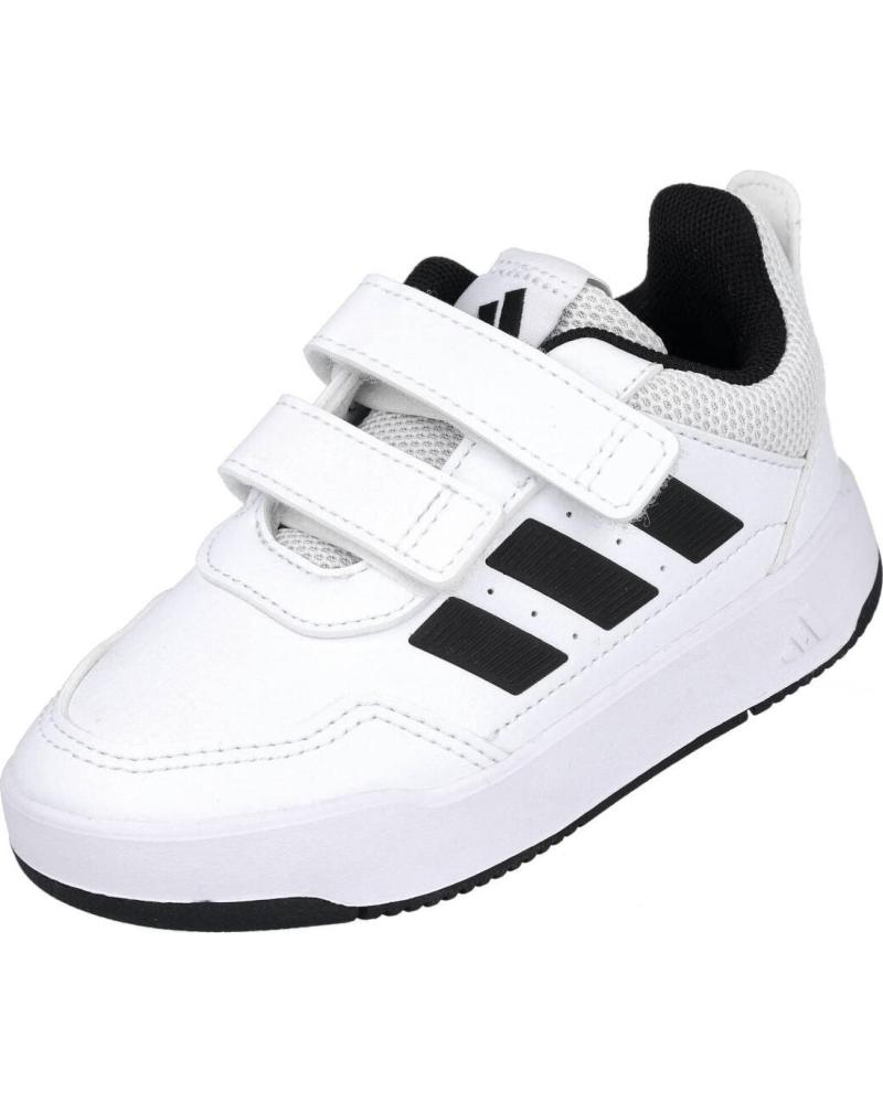 ADIDAS ZAPATILLAS ADIDAS TENSAUR SPORT 30 CON CIERRE DE VELCRO BLANCO-NEGRO