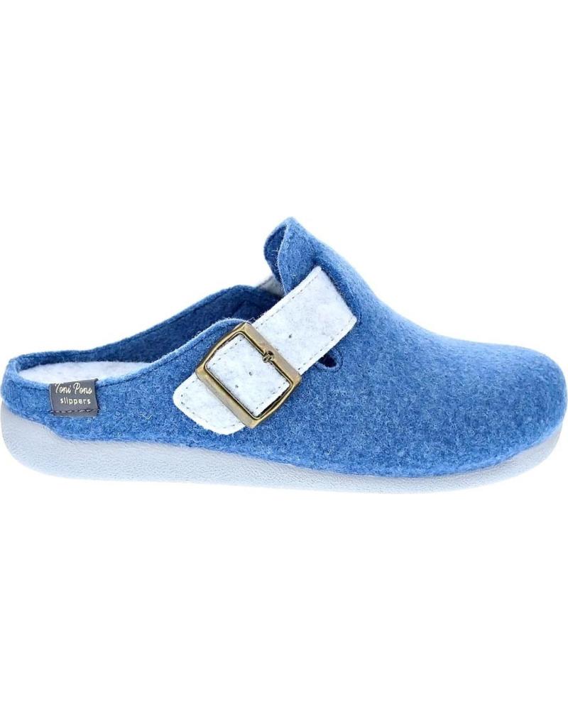 TONI PONS ZUECOS TONI PONS MUJER AZUL AZUL