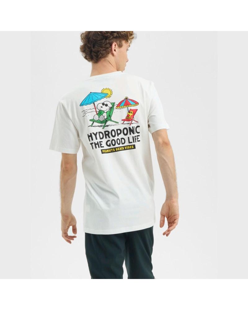 HYDROPONIC CAMISETA BLANCA HYDROPNIC X PEANUTS GOOD LIFE