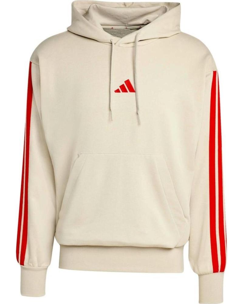ADIDAS SUDADERA ADIDAS 3-STRIPES FRENCH TERRY CON CAPUCHA PARA HOMBRE VARIOS COLORES