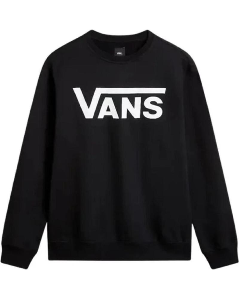 VANS OFF THE WALL SUDADERA VANS CLASSIC III CREW NEGRA PARA HOMBRE NAN