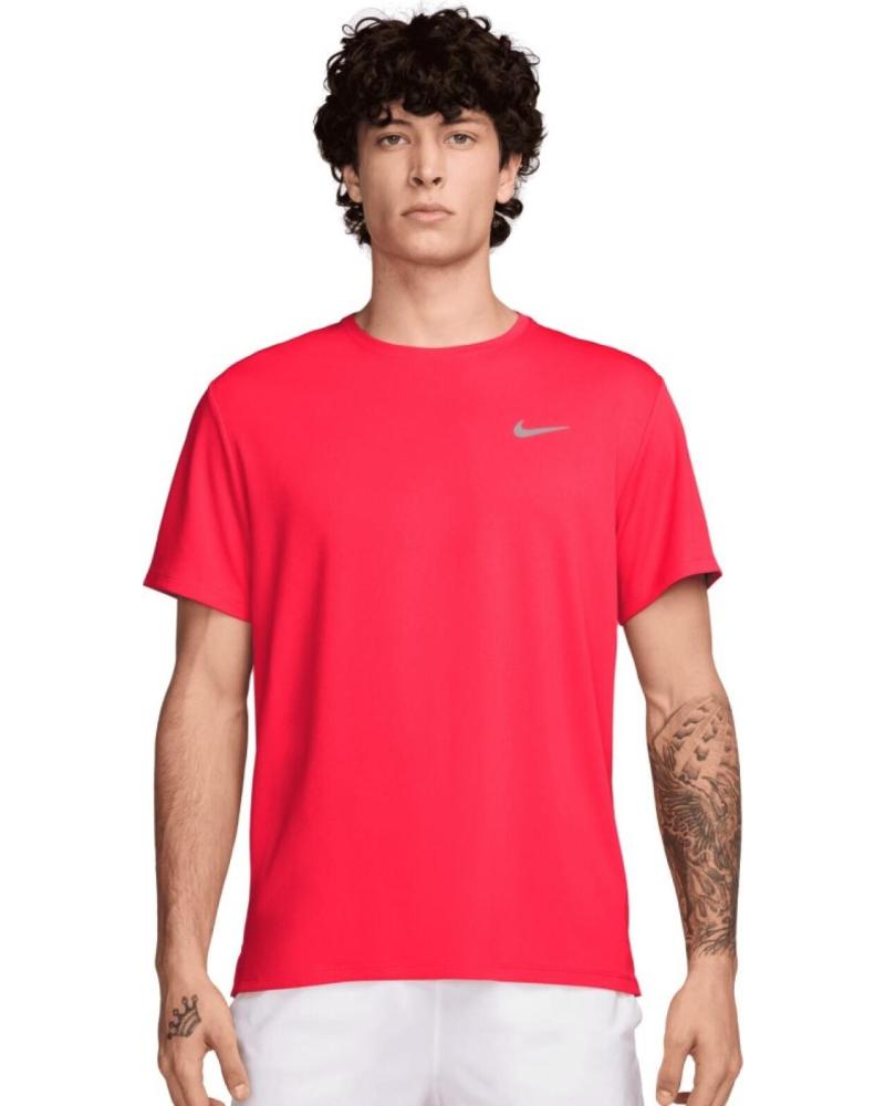 NIKE CAMISETA NIKE DRI-FIT UV MILER HOMBRE ROJA VARIOS COLORES