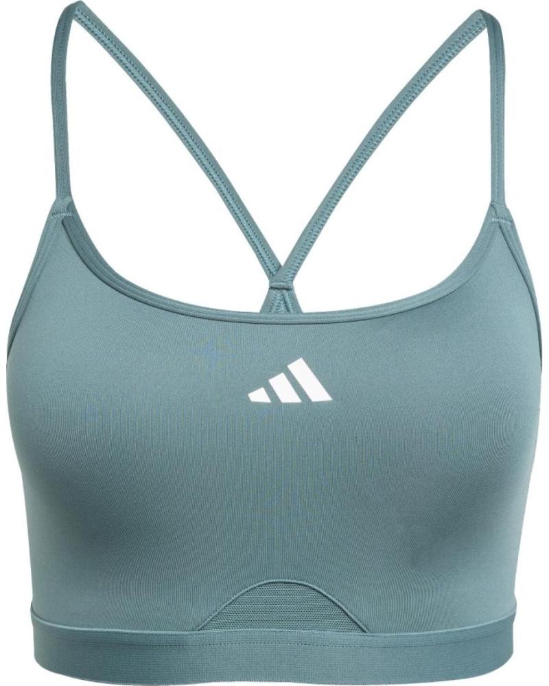 ADIDAS SUJETADOR DEPORTIVO ADIDAS AEROREACT 3STRIPES VARIOS COLORES