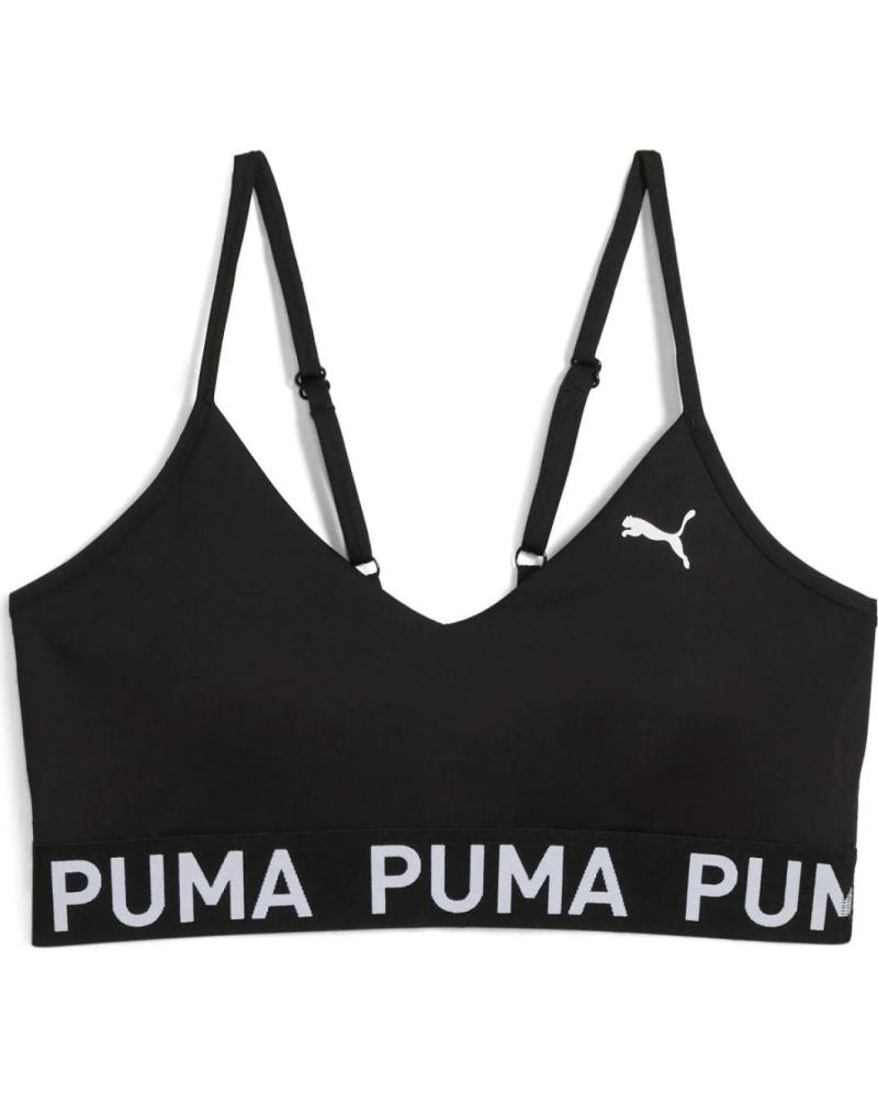 SUJETADOR DEPORTIVO PUMA MOVE STRONG NEGRO NEGRO