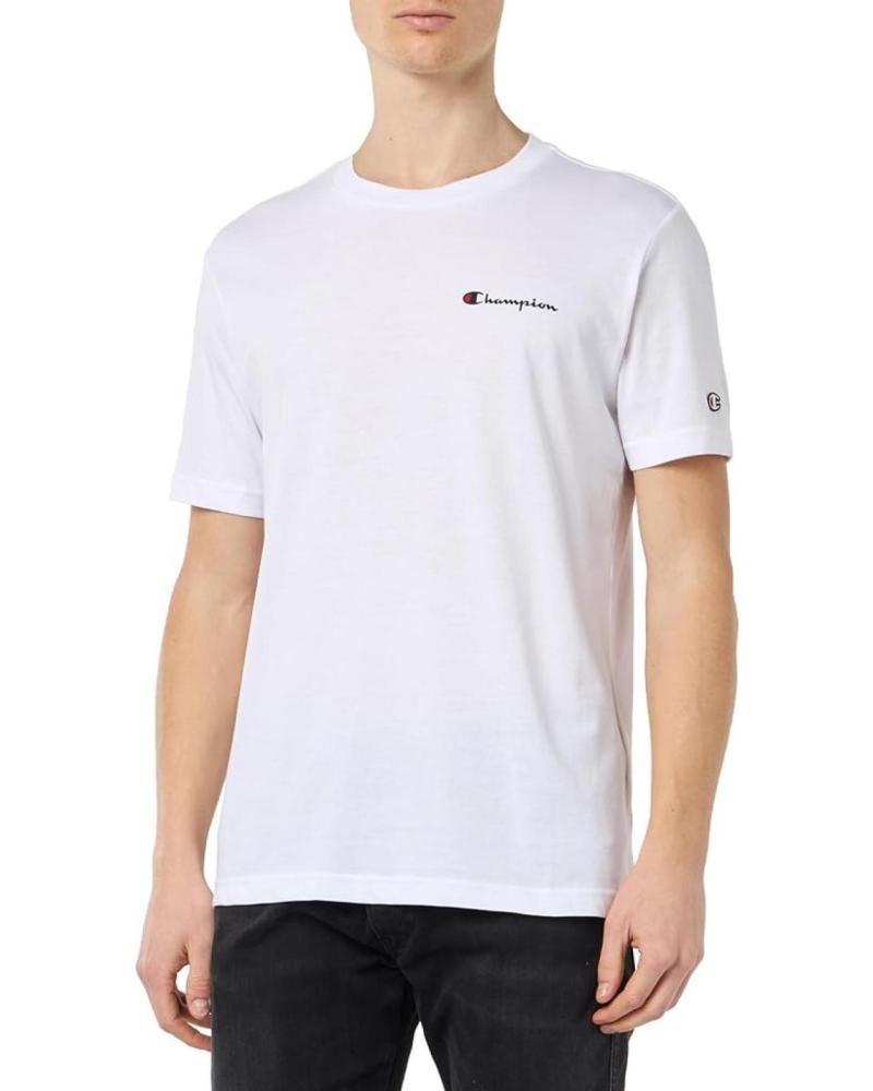 CHAMPION CAMISETA CHAMPION DE MANGA CORTA PARA HOMBRE BLANCO