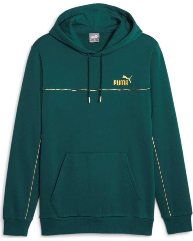 PUMA SUDADERA CON CAPUCHA PUMA ESSENTIALS MINIMAL GOLD VARIOS COLORES