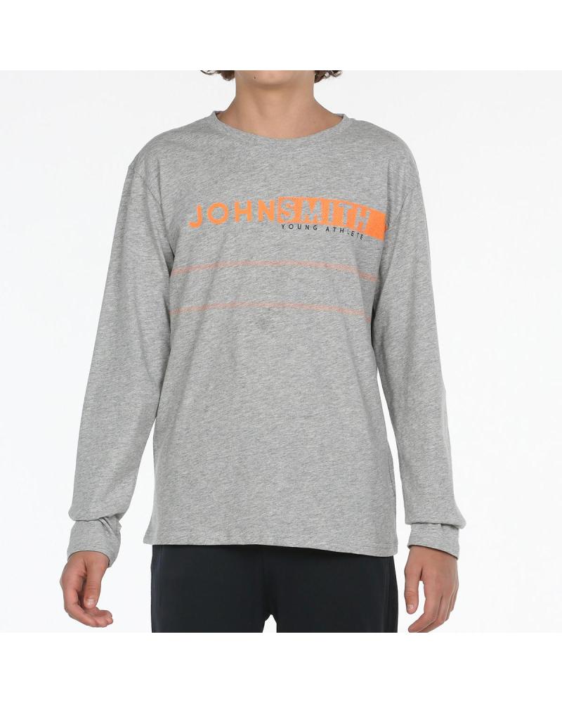 JOHN SMITH CAMISETA DE MANGA LARGA JOHN SMITH GRIS CON LOGO BORDADO VARIOS COLORES