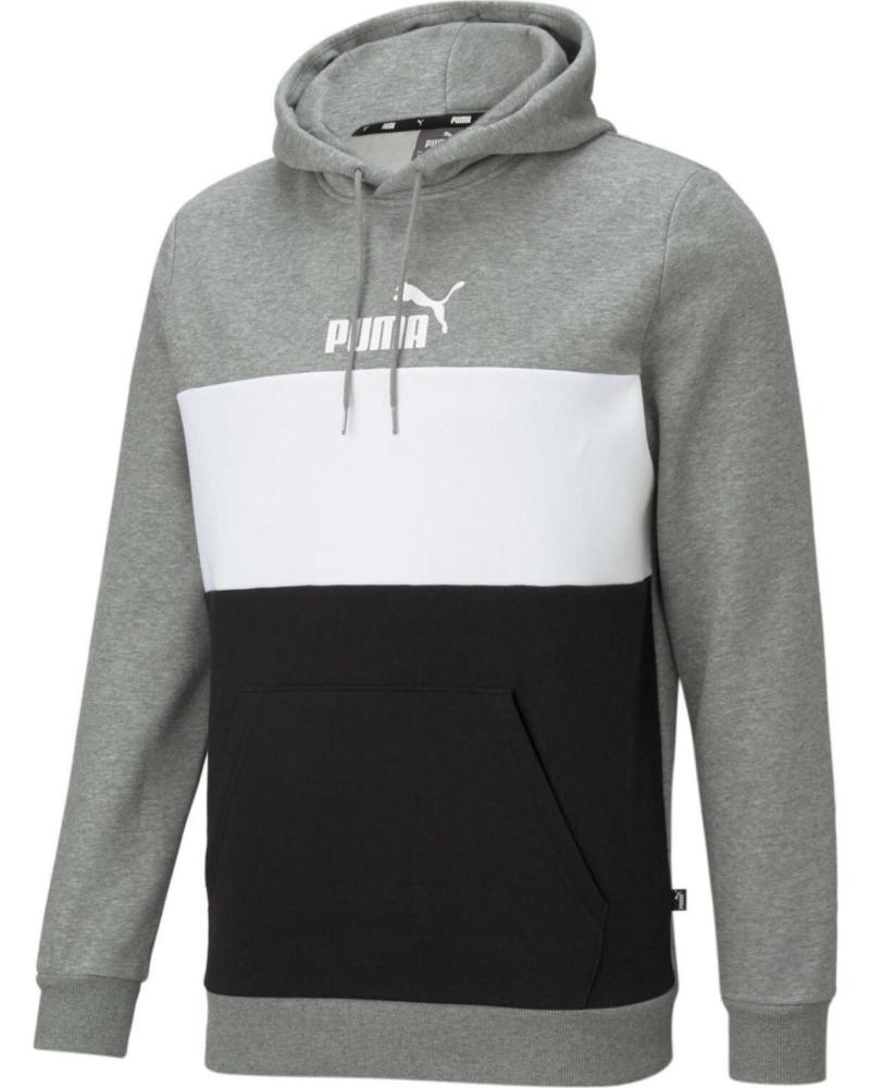 PUMA SUDADERA CON CAPUCHA PUMA COLORBLOCK VARIOS COLORES