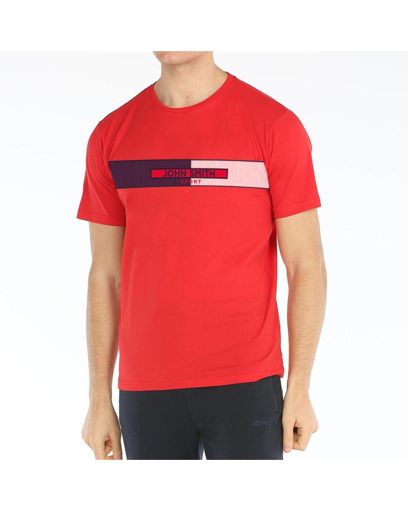 JOHN SMITH CAMISETA JOHN SMITH FURCOIN DE COLOR ROJO CON LOGO VARIOS COLORES