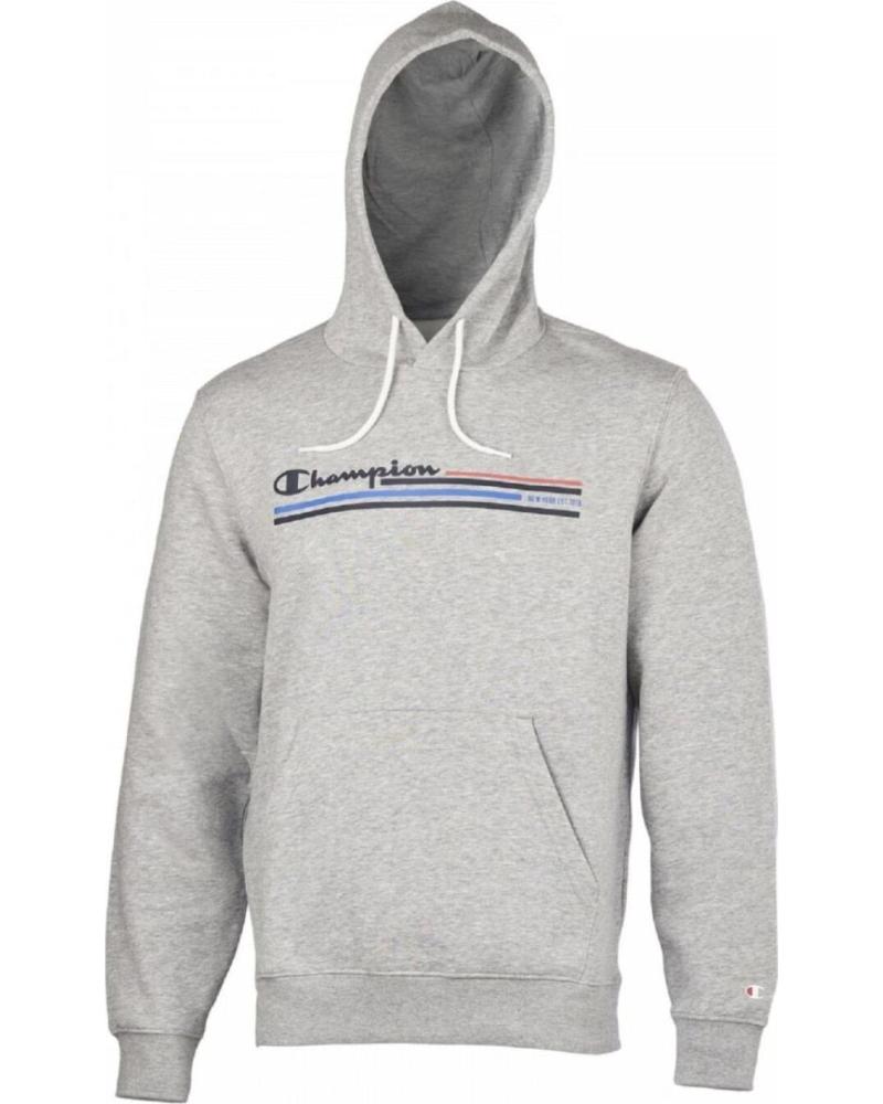 CHAMPION SUDADERA CON CAPUCHA CHAMPION CON LOGO EN CONTRASTE VARIOS COLORES