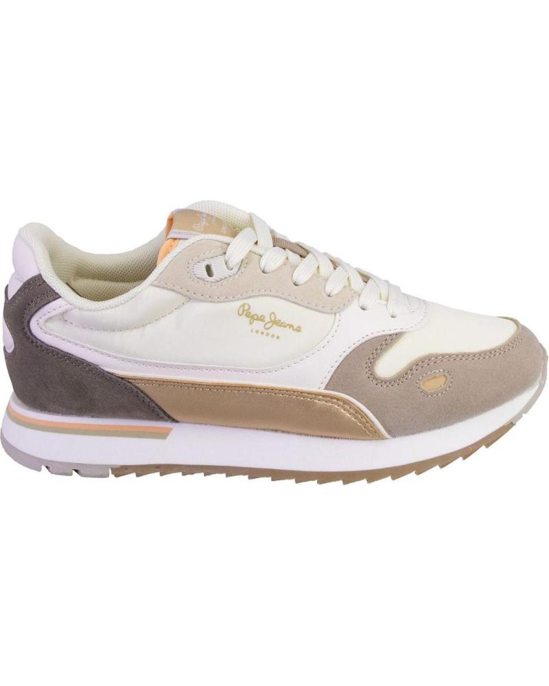 PEPE JEANS ZAPATILLAS PEPE JEANS PLS400032 CASUAL MUJER BEIGE BEIGE