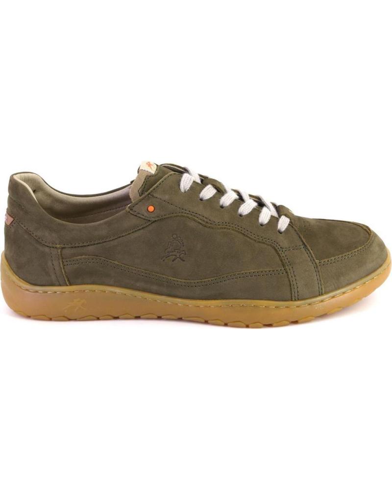 FLUCHOS ZAPATILLAS CASUAL FLUCHOS F2220 DE HOMBRE EN NOBUK KAKI KAKI