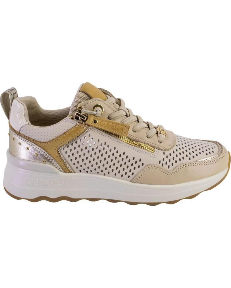 CARMELA ZAPATILLAS CARMELA MUJER PIEL BEIGE BEIGE
