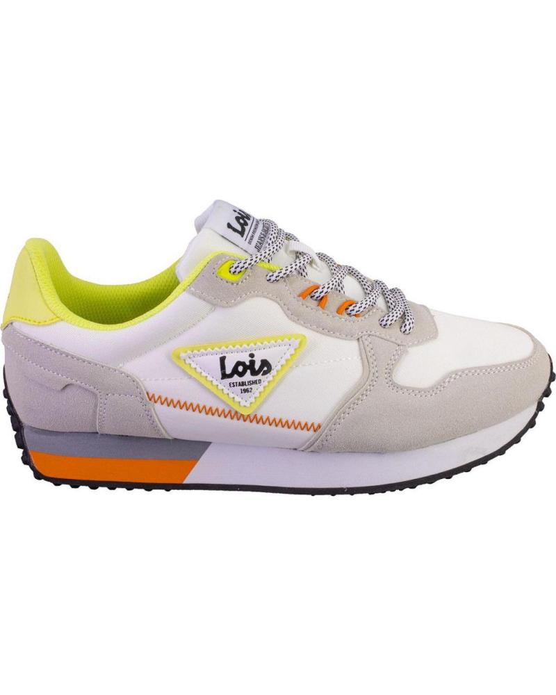 LOIS JEANS ZAPATILLAS LOIS 64483 CASUAL HOMBRE BLANCO BLANCO