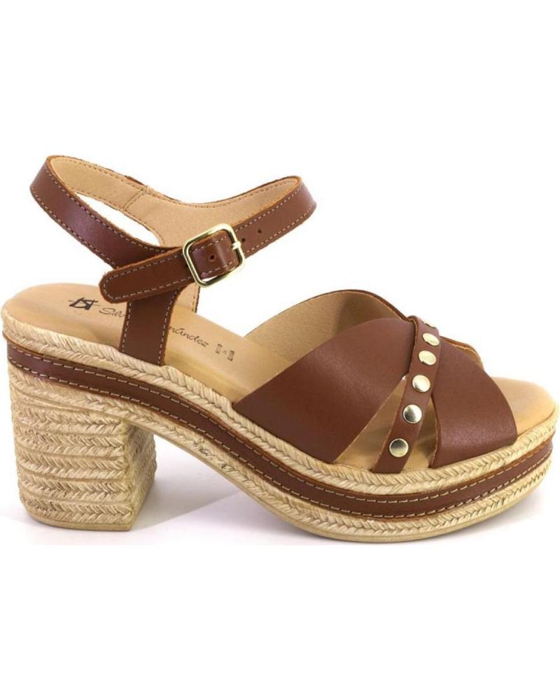 PITILLOS SANDALIAS DE PIEL PITILLOS PARA MUJER CUERO
