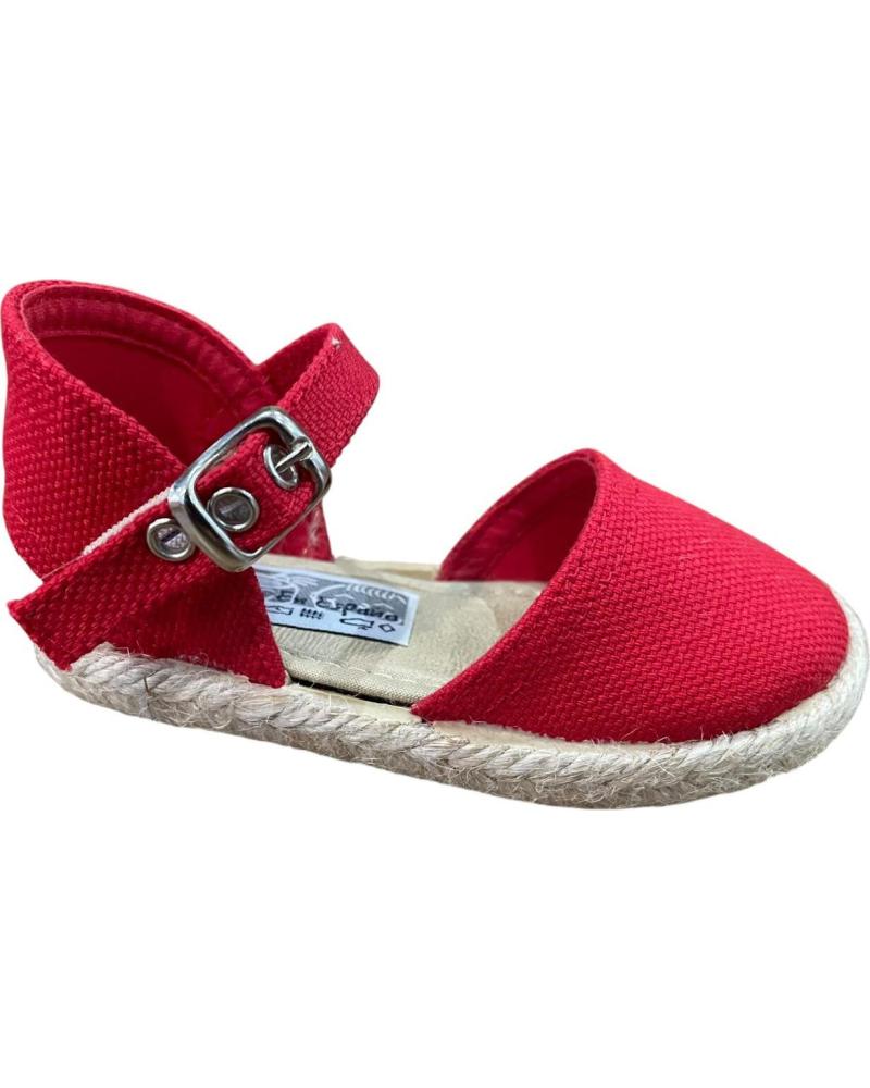 ANDREA RUIZ SANDALIAS ESPARTO ANDREA RUIZ NINA ROJO VARIOS COLORES