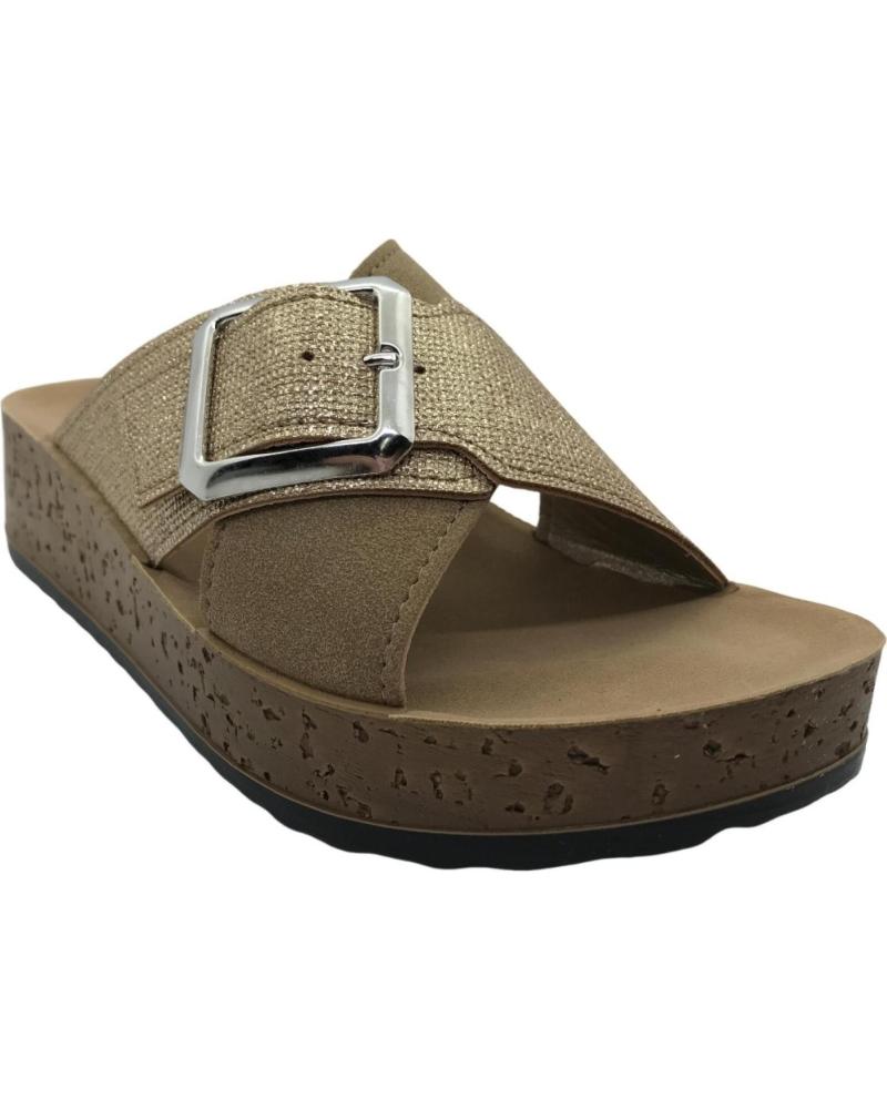 INBLU SANDALIAS INBLU MUJER CONFORTABLES PLATINO PK0000046 PLATINO