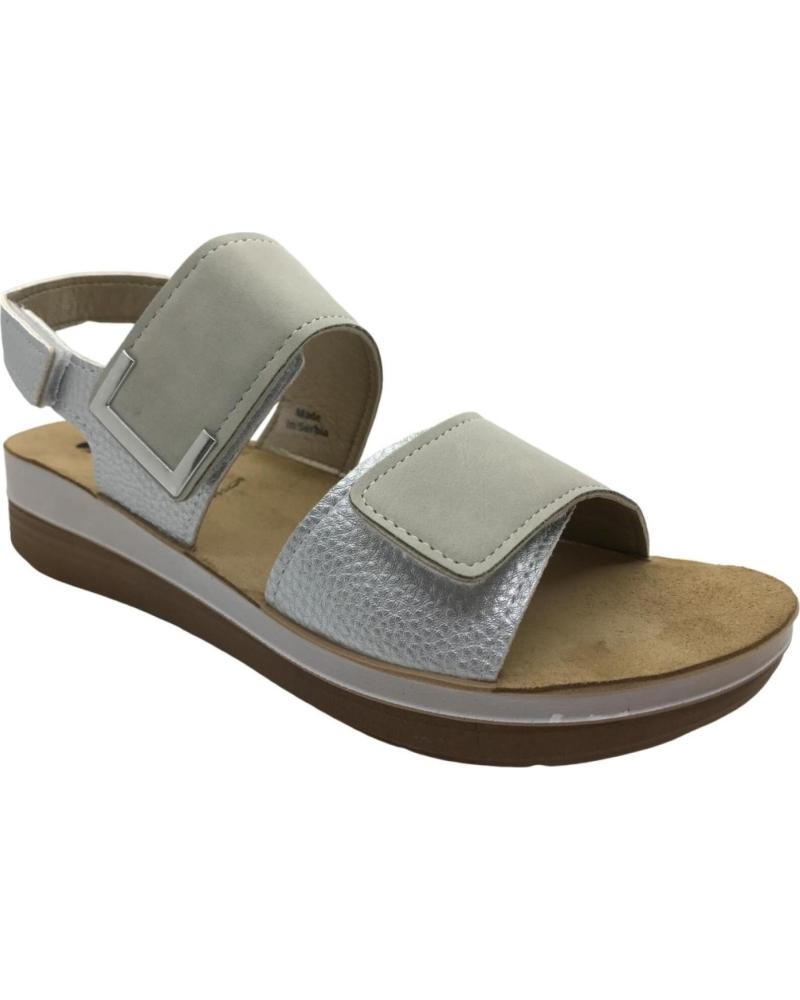 INBLU SANDALIAS CÓMODAS INBLU FT000030 CHIACCIO MUJER HIELO