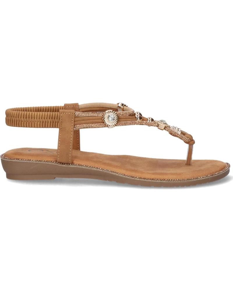 Sandalias de Mujer EXE SANDALIAS PLANAS EXE PARA MUJER CON ADORNOS MARRóN