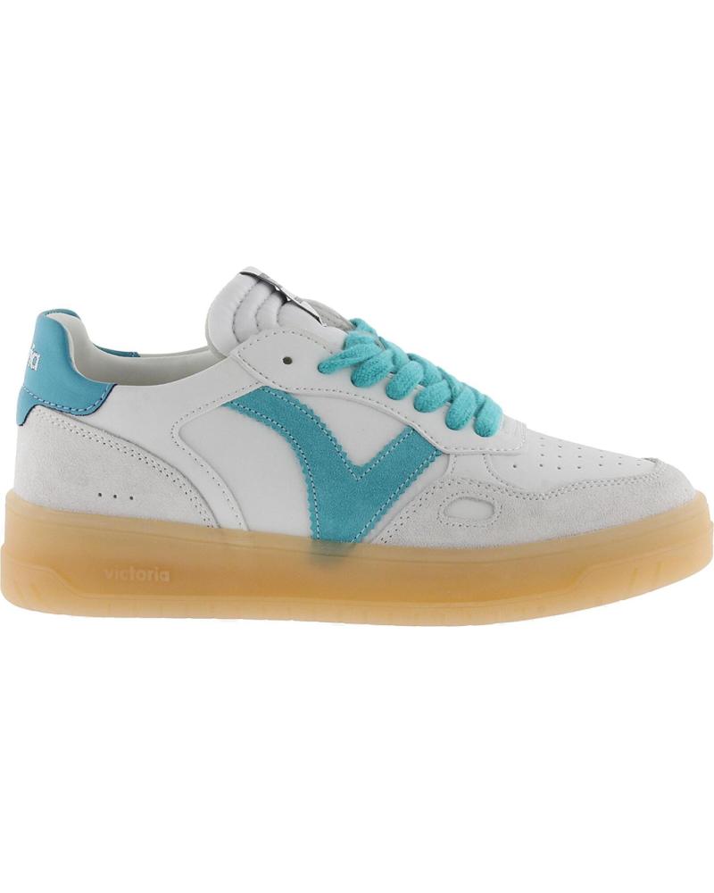 VICTORIA ZAPATILLAS VICTORIA MUJER 1257129 SEUL EFECTO PIEL TURQUESA TURQUESA