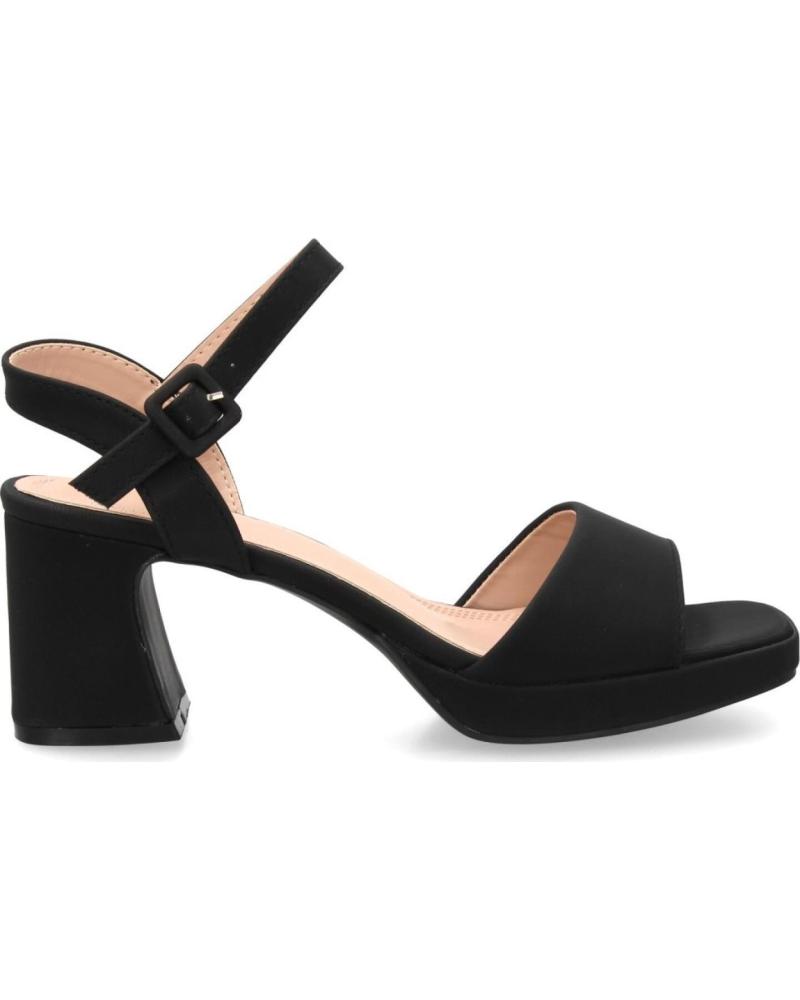 SPORT3PUNTO0 SANDALIAS DE TACÓN NEGRAS PARA MUJER VARIOS COLORES