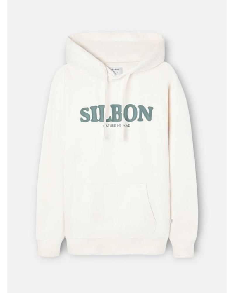 SILBON SUDADERA SILBON CON ESTAMPADO GRIS NAN