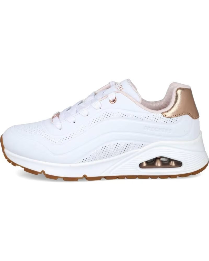 Skechers Uno Gen 1 Shimmer Wave Zapatillas de Mujer 070-209337 Blanco – imagen 4