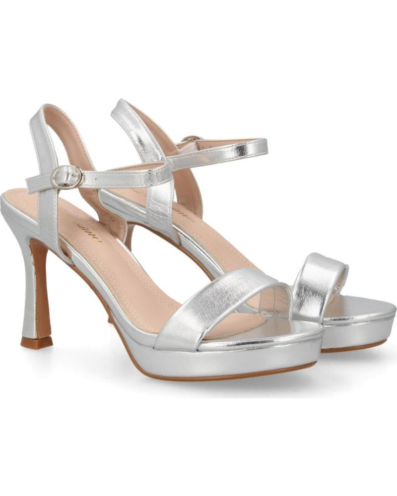 SPORT3PUNTO0 SANDALIA DE TACÓN PLATEADA CON PLATAFORMA VARIOS COLORES