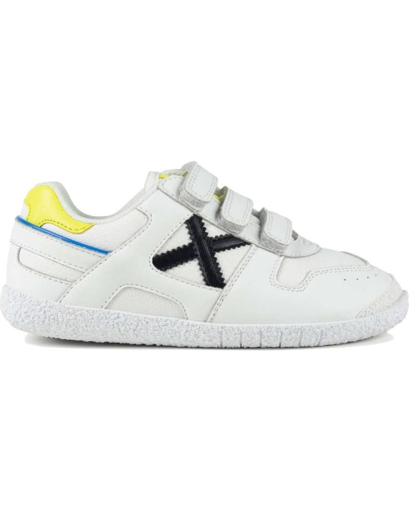 ZAPATILLAS MUNICH MINI GOAL VCO PARA NIÑOS BLANCO