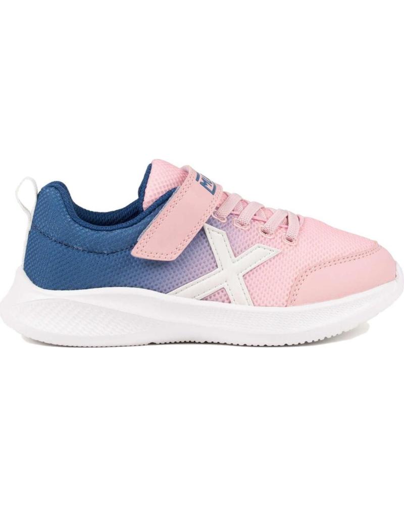 ZAPATILLAS MUNICH LETA 08 NIÑA AZUL-ROSA