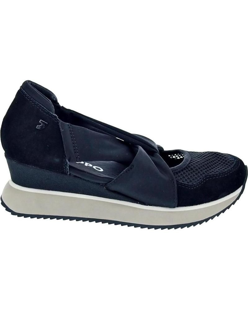 GIOSEPPO SANDALIAS CON CUÑA Y TIRAS CRUZADAS TUHELI GIOSEPPO NEGRO