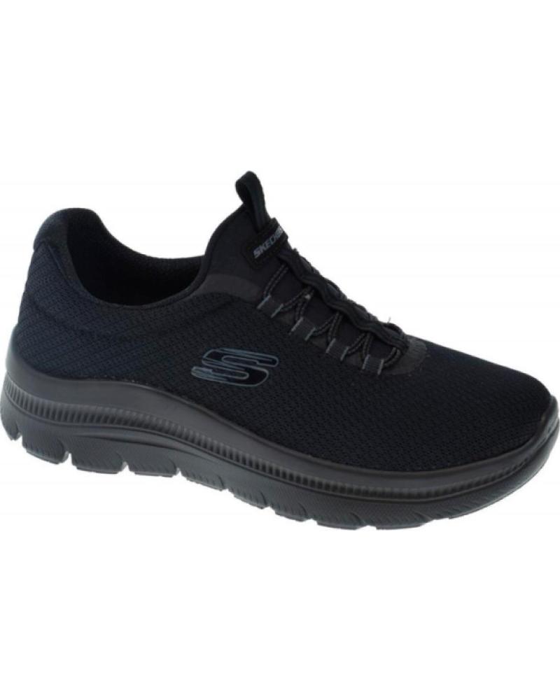 SKECHERS ZAPATILLAS SKECHERS SUMMITS PLUS MUJER NEGRO NEGRO