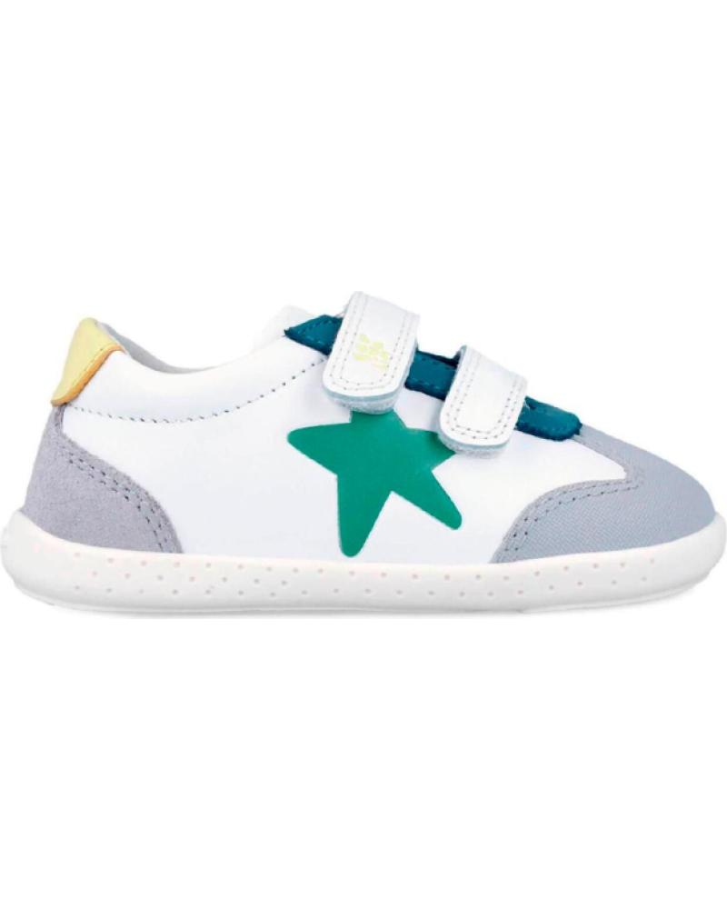 GARVALIN ZAPATILLAS GARVALÍN BAREFOOT NIÑO BLANCO-VERDE BLANCO-VERDE