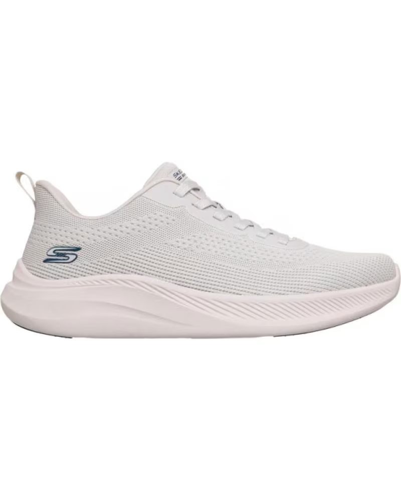 Skechers Bobs Moda Flex Hombre Gris Gris