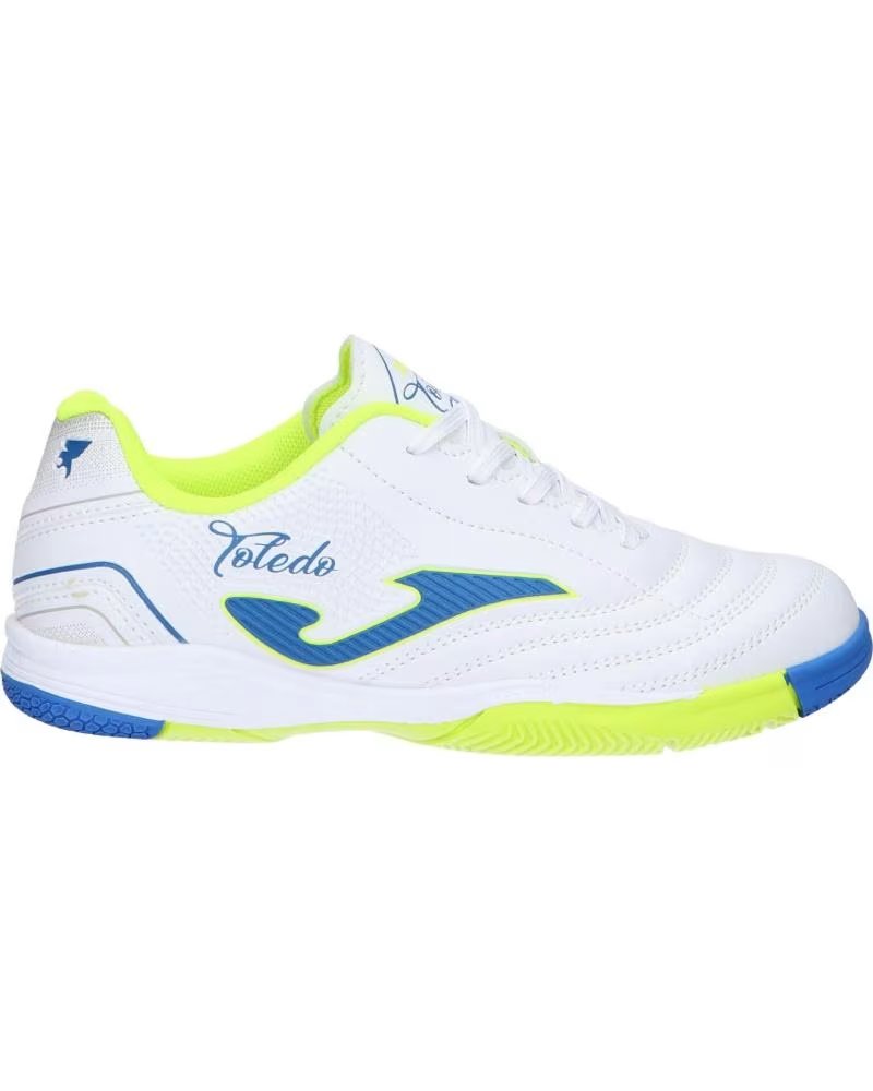 Zapatillas Indoor Joma TOJS2602IN Blancas y Azules Blanco