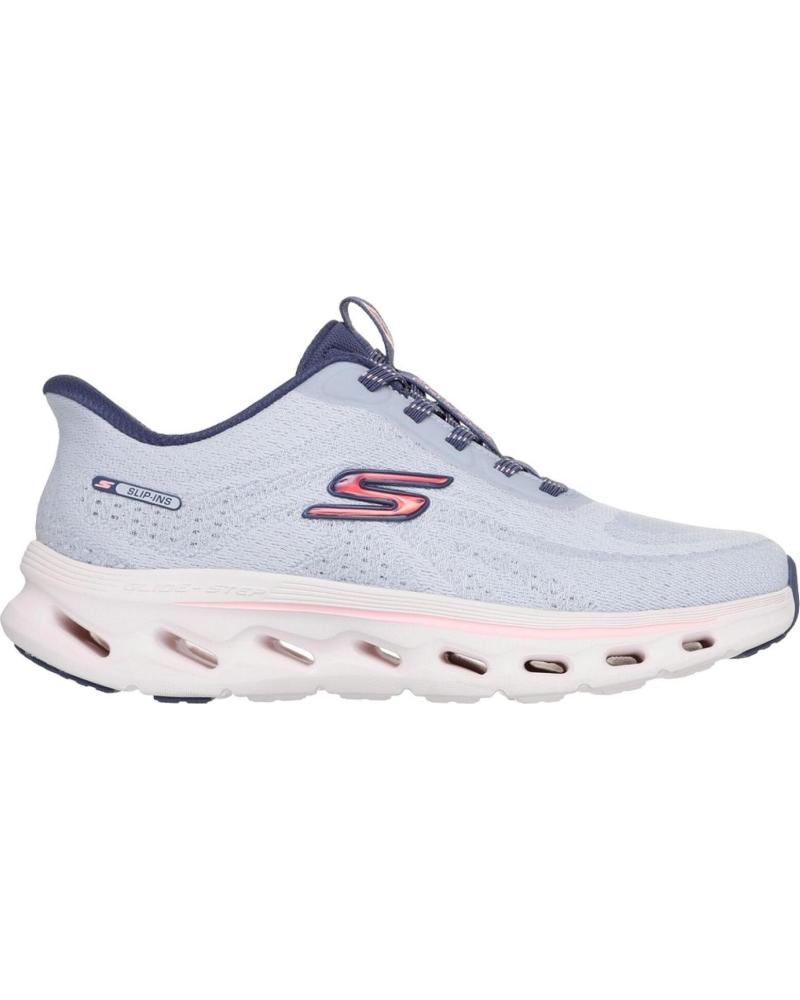 SKECHERS ZAPATILLAS SKECHERS GO WALK GLIDE-STEP 20 PARA MUJER, AZUL AZUL