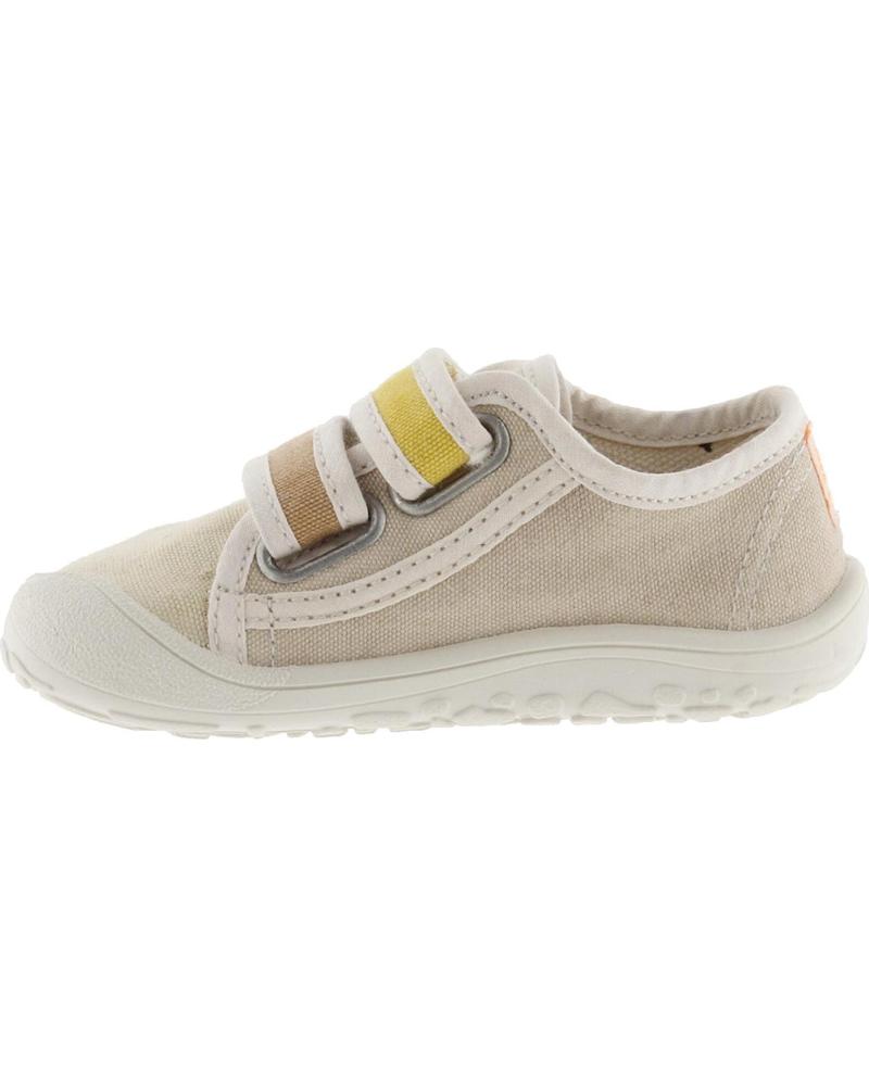 VICTORIA ZAPATILLAS VICTORIA BOSCO BASKET BAREFOOT PARA NIÑOS BEIGE BEIGE