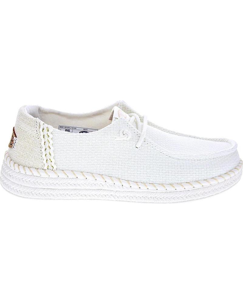 HEY DUDE MOCASINES HEY DUDE WENDY ESPADRILLE PARA MUJER BLANCO