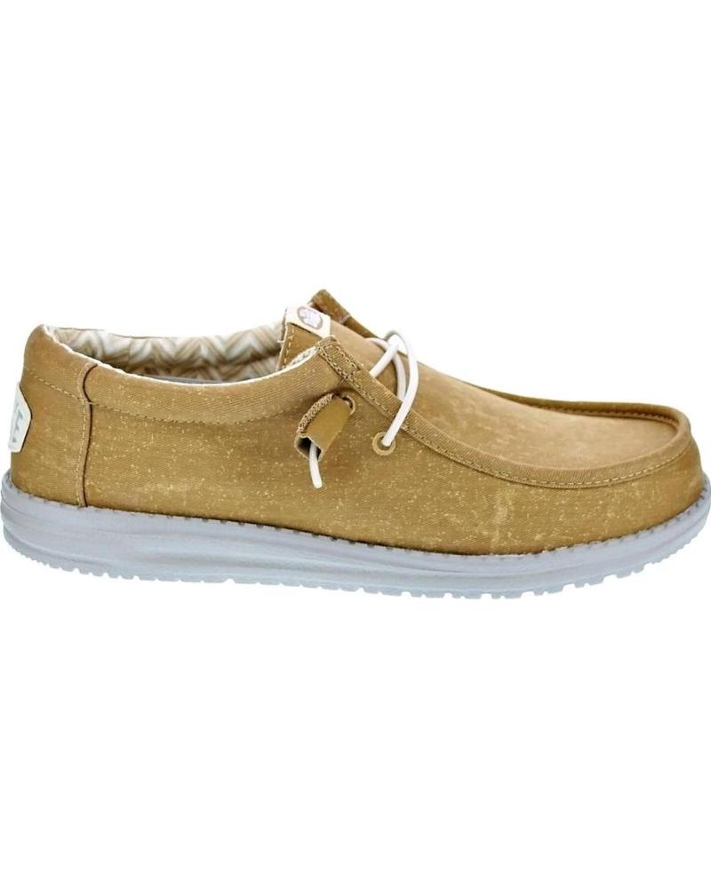 HEY DUDE MOCASINES HEY DUDE WALLY STRETCH PARA HOMBRE AMARILLO