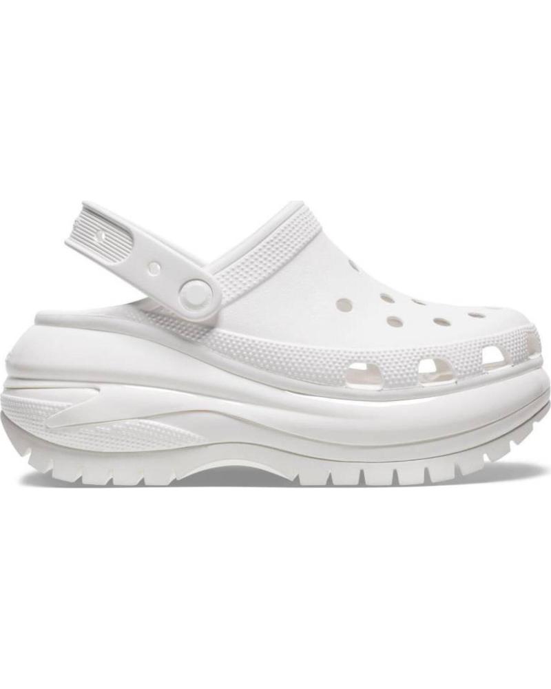 CROCS ZUECOS CROCS MEGA CRUSH CLOG BLANCO BLANCO