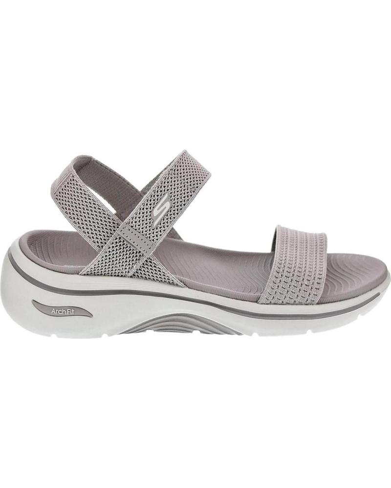 SKECHERS SANDALIAS GO WALK ARCH FIT 20 BEIG