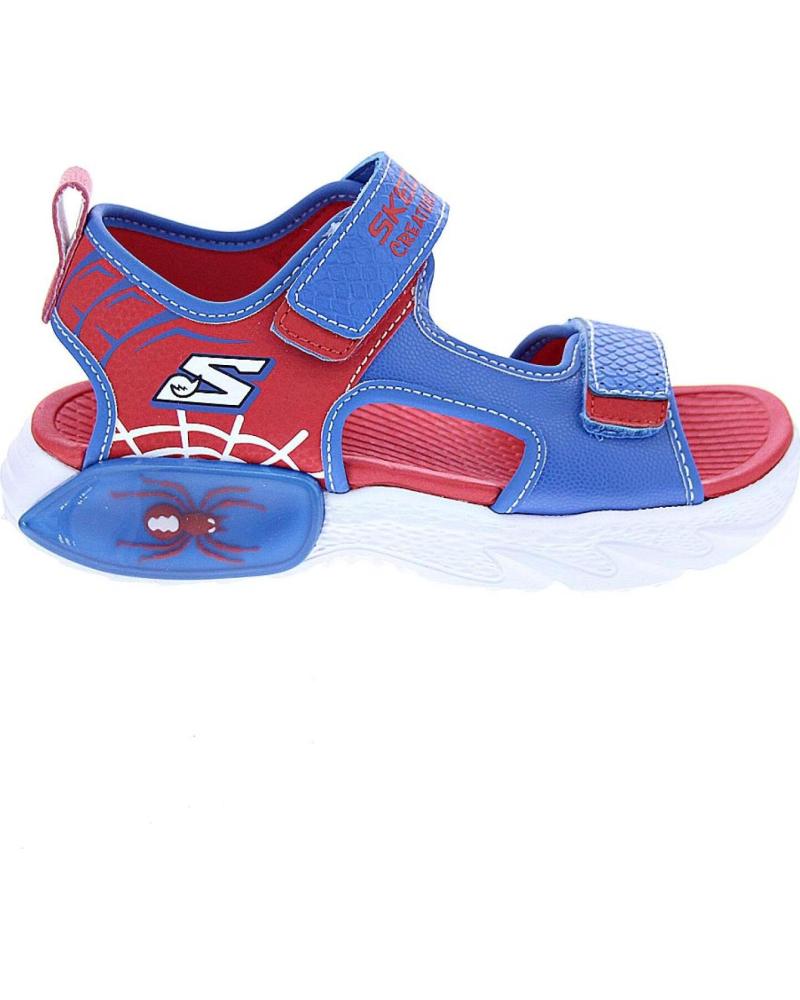 SKECHERS SANDALIAS SKECHERS CREATURE SPLASH PARA NIÑO AZUL