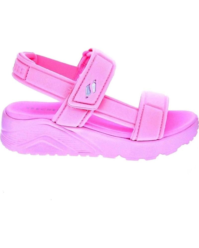 SKECHERS SANDALIAS SKECHERS SUNNY STAND PARA NIÑA EN ROSA ROSA