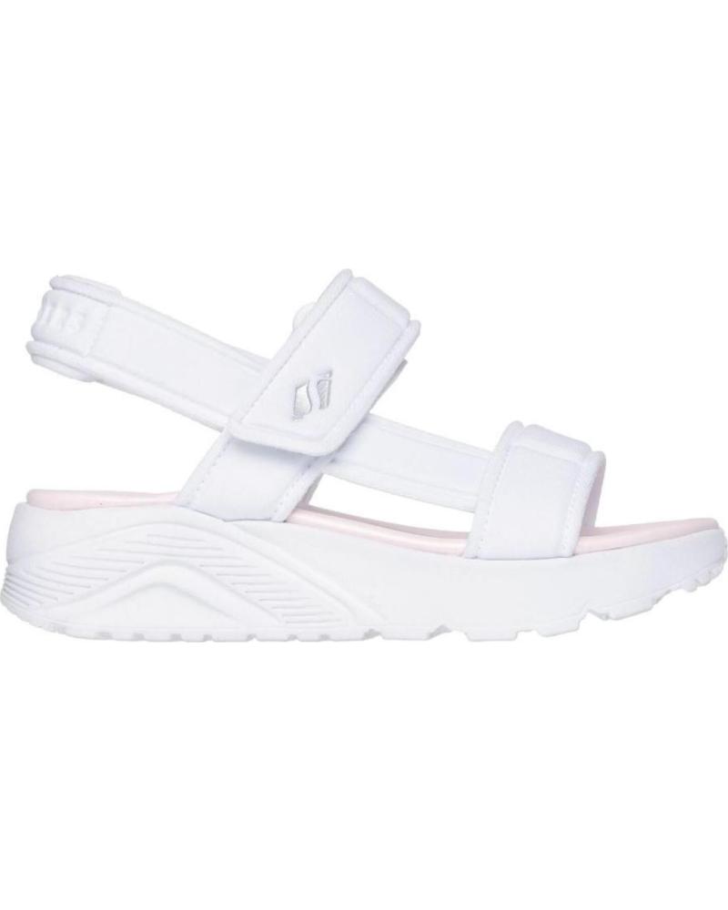 SKECHERS SANDALIAS SKECHERS SUNNY STAND PARA NIÑA EN BLANCO BLANCO