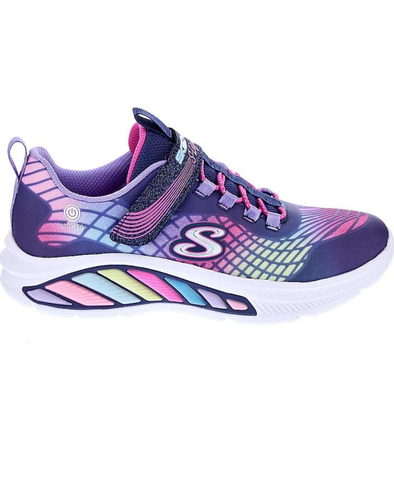 SKECHERS ZAPATILLAS SKECHERS RAINBOW CRUISERS PARA NIÑA VIOLETA